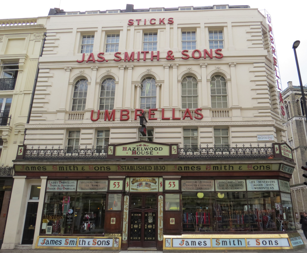 James Smith Umbrella Shop 