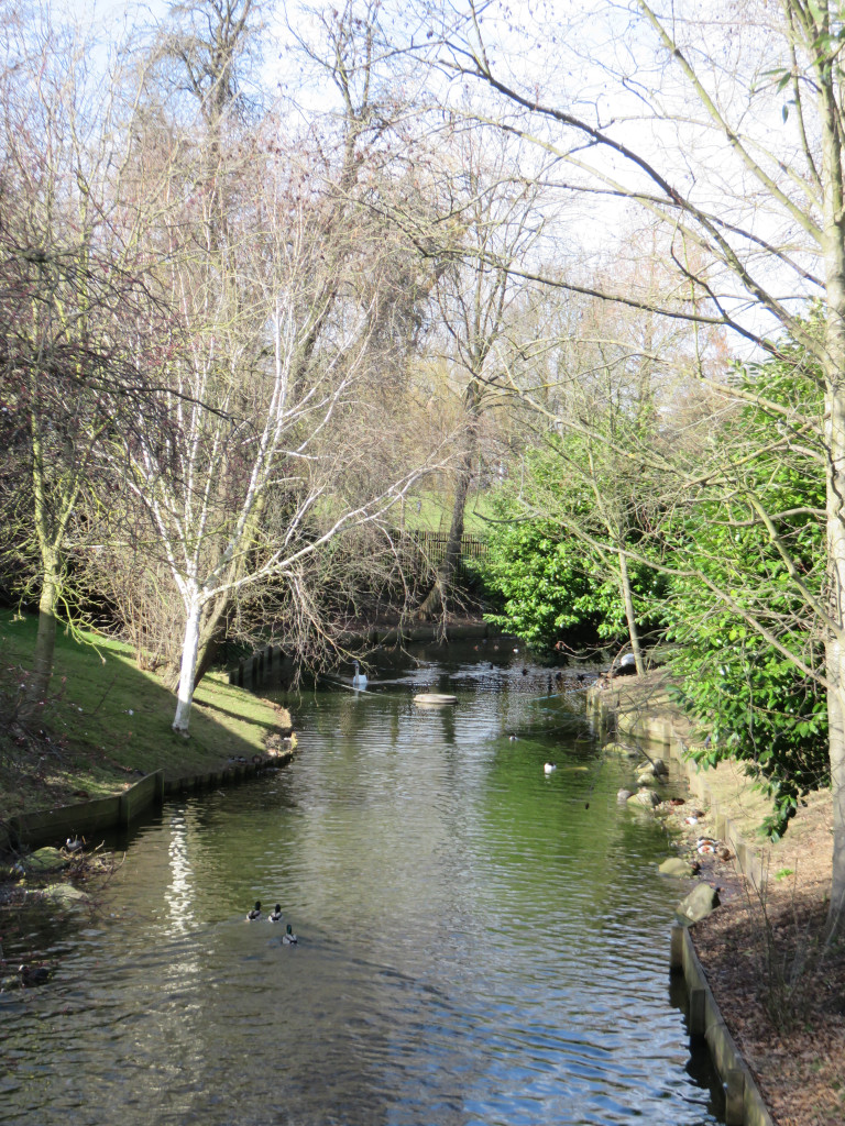 Tyburn River in Regents Park