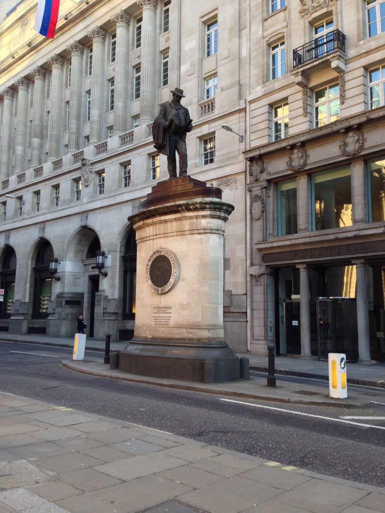 statue of James Henry Greathead