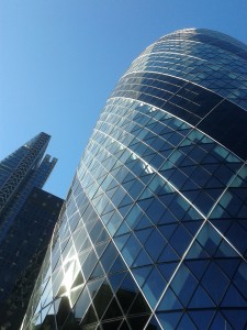 glass towers