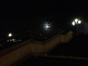Moon over Westminster Bridge (c) Mark Rowland