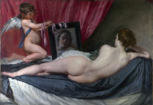 The Rokeby Venus by Diego Velázquez - c1647-51 The National Gallery, London. 