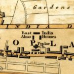 1798 map featuring almshouses