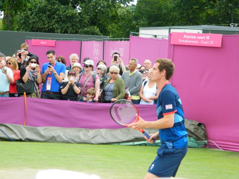 Andy Murray at London 2012