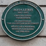 Rosa Lewis plaque